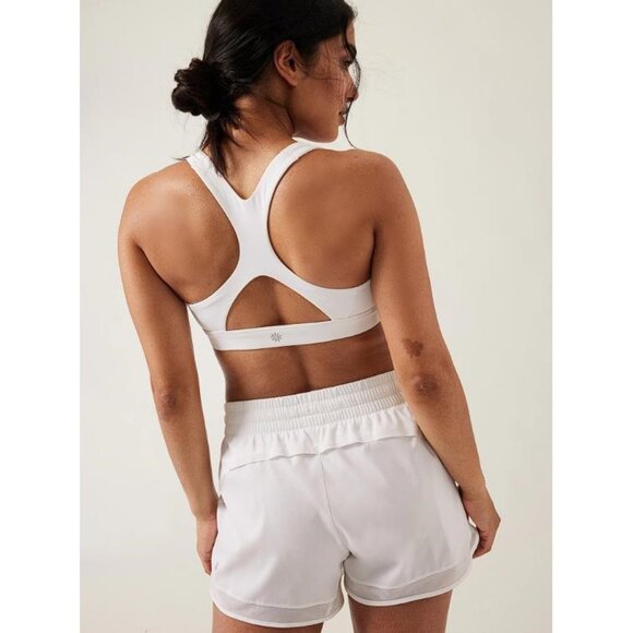 ATHLETA Women's Ultimate Zip Front Bra A-C Size XXS In White - Picture 2 of 12